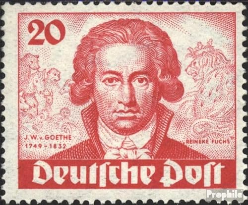 Prophila Collection Berlin (West) 62 gestempelt 1949 Goethe (Briefmarken für Sammler) von Prophila Collection