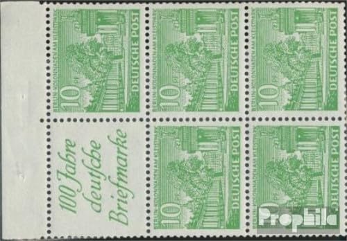 Prophila Collection Berlin (West) Hbl2B mit Falz 1949 Berliner Bauten (Briefmarken für Sammler) von Prophila Collection