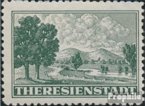 Prophila Collection Böhmen und Mähren Z1 (kompl.Ausg.) postfrisch ** MNH 1943 Zulassungsmarke Theresienstadt (Briefmarken für Sammler) von Prophila Collection