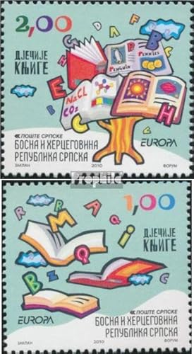 Prophila Collection Bosnien - Serbische Republ. 493A-494A (kompl.Ausg.) postfrisch ** MNH 2010 Kinderbücher (Briefmarken für Sammler) von Prophila Collection