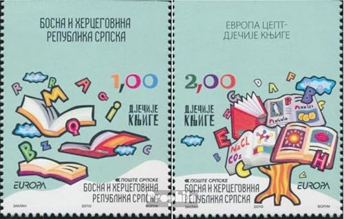 Prophila Collection Bosnien - Serbische Republ. 493Do-494Do (kompl.Ausg.) postfrisch ** MNH 2010 Kinderbücher (Briefmarken für Sammler) von Prophila Collection