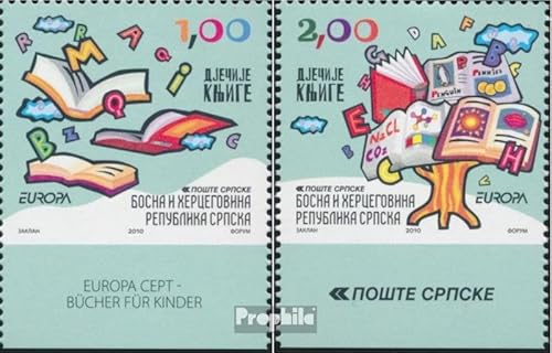 Prophila Collection Bosnien - Serbische Republ. 493Du-494Du (kompl.Ausg.) postfrisch ** MNH 2010 Kinderbücher (Briefmarken für Sammler) von Prophila Collection