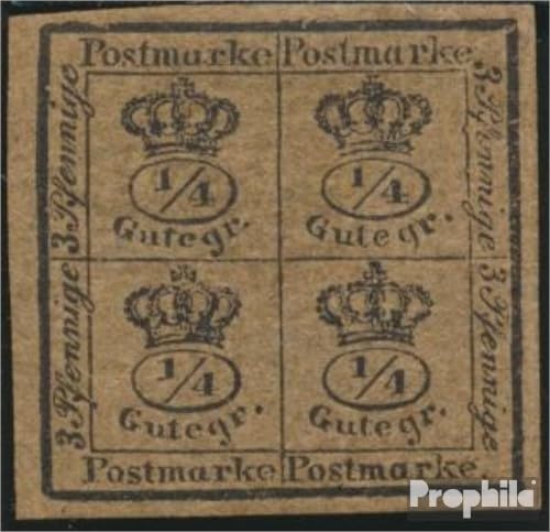 Prophila Collection Braunschweig 9a (kompl.Ausg.) Pracht geprüft gestempelt 1857 Wappen (Briefmarken für Sammler) Flaggen/Wappen/Landkarten von Prophila Collection