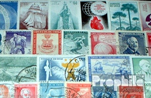 Prophila Collection Chile 50 Verschiedene Marken (Briefmarken für Sammler) von Prophila Collection
