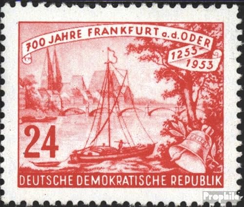 Prophila Collection DDR 360X II, liegende Papierstruktur postfrisch ** MNH 1953 700 Jahre Frankfurt a.d. Oder (Briefmarken für Sammler) von Prophila Collection