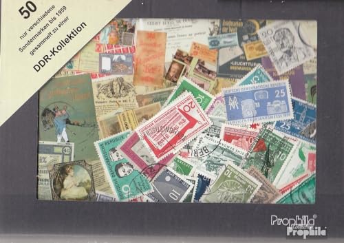 Prophila Collection DDR 50 Verschiedene Sondermarken bis 1959 (Briefmarken für Sammler) von Prophila Collection