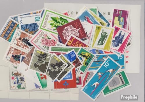 Prophila Collection DDR Block25-1244 (kompl.Ausg.) Jahrgang 1966 komplett gestempelt 1966 Spartakus, Wartburg, Fallschirmspri (Briefmarken für Sammler) von Prophila Collection