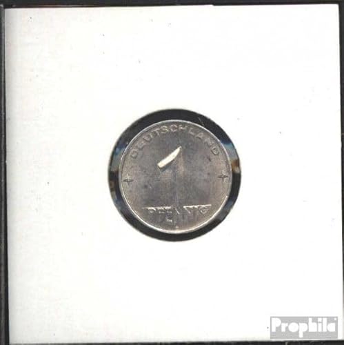 Prophila Collection DDR Jägernr: 1505 1953 A sehr schön Aluminium sehr schön 1953 1 Pfennig Hammer und Zirkel zwische (Münzen für Sammler - kein Zahlungsmittel) von Prophila Collection