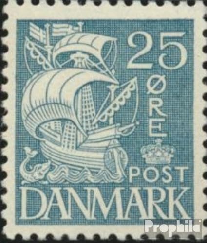 Prophila Collection Dänemark 204I postfrisch ** MNH 1933 Karavelle (Briefmarken für Sammler) Seefahrt/Schiffe von Prophila Collection