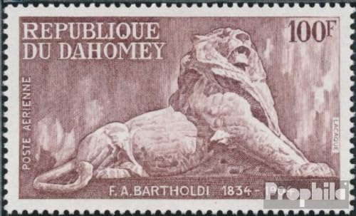 Prophila Collection Dahomey 588 (kompl.Ausg.) postfrisch ** MNH 1974 Frederic Auguste Bartholdi (Briefmarken für Sammler) Musik/Tanz von Prophila Collection