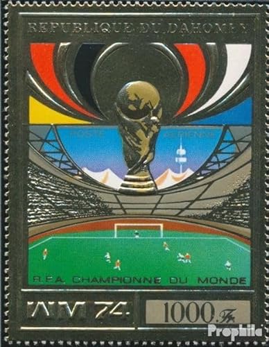 Prophila Collection Dahomey 610A (kompl.Ausg.) postfrisch ** MNH 1974 Fußball (Briefmarken für Sammler) Fußball von Prophila Collection