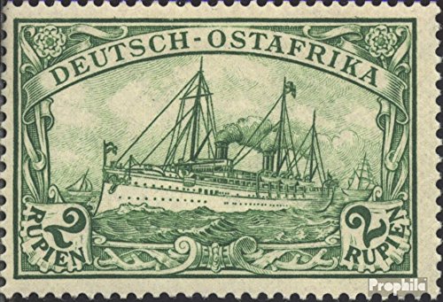 Prophila Collection Deutsch-Ostafrika 20 mit Falz 1901 Schiff Kaiseryacht Hohenzollern (Briefmarken für Sammler) Seefahrt/Schiffe von Prophila Collection