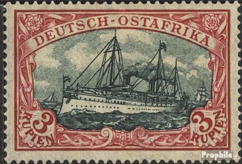 Prophila Collection Deutsch-Ostafrika 39I A b geprüft postfrisch ** MNH 1905 Schiff Kaiseryacht Hohenzollern (Briefmarken für Sammler) Seefahrt/Schiffe von Prophila Collection