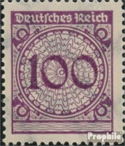 Prophila Collection Deutsches Reich 343HT Sprung im Korbdeckel postfrisch ** MNH 1923 Rentenpfennig (Briefmarken für Sammler) von Prophila Collection