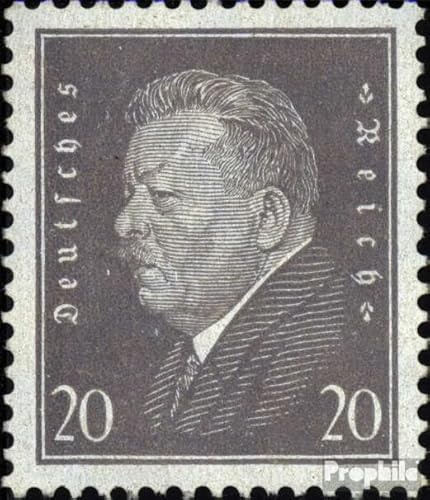 Prophila Collection Deutsches Reich 436 geprüft postfrisch ** MNH 1930 Reichspräsidenten/Farbänderung (Briefmarken für Sammler) von Prophila Collection