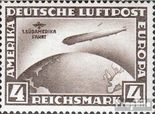 Prophila Collection Deutsches Reich 439X geprüft gestempelt 1930 Flugpost GRAF Zeppelin 1. Südamer (Briefmarken für Sammler) Flugzeuge/Ballons/Zeppeline/Luftfahrt von Prophila Collection