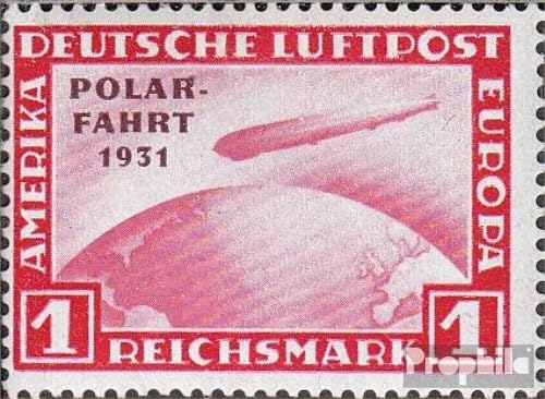 Prophila Collection Deutsches Reich 456 geprüft gestempelt 1931 Flugpost GRAF Zeppelin Polarfahrt (Briefmarken für Sammler) Flugzeuge/Ballons/Zeppeline/Luftfahrt von Prophila Collection