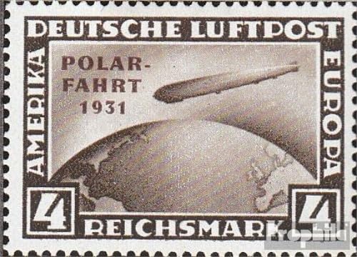 Prophila Collection Deutsches Reich 458 geprüft gestempelt 1931 Flugpost GRAF Zeppelin Polarfahrt (Briefmarken für Sammler) Flugzeuge/Ballons/Zeppeline/Luftfahrt von Prophila Collection
