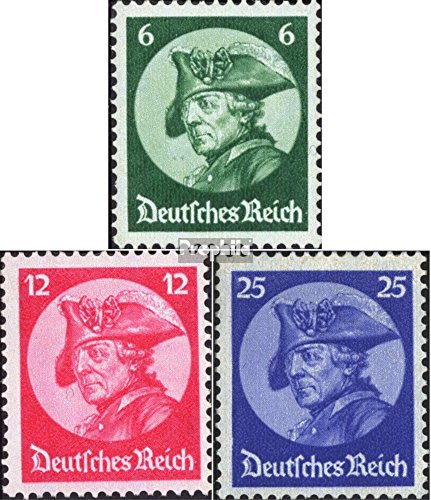 Prophila Collection Deutsches Reich 479-481 (kompl.Ausg.) mit Falz 1933 Friedrich II (Briefmarken für Sammler) von Prophila Collection