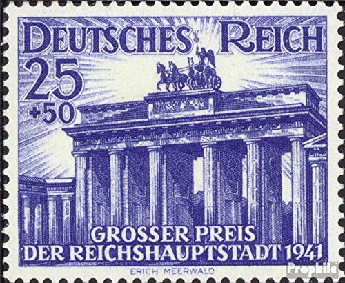 Prophila Collection Deutsches Reich 803 (kompl.Ausg.) postfrisch ** MNH 1941 Brandenburger Tor (Briefmarken für Sammler) von Prophila Collection