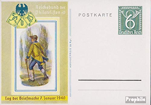 Prophila Collection Deutsches Reich P289 Amtliche Postkarte gefälligkeitsgestempelt gebraucht Tag der Briefmarke (Belege Ganzsachen für Sammler) von Prophila Collection