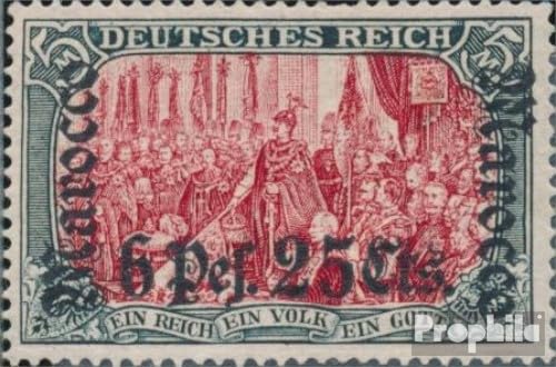 Prophila Collection Dt. Post Marokko 33A postfrisch ** MNH 1905 Germania-Aufdruck (Briefmarken für Sammler) von Prophila Collection