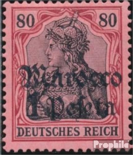 Prophila Collection Dt. Post Marokko 42 geprüft postfrisch ** MNH 1911 Germania-Aufdruck (Briefmarken für Sammler) von Prophila Collection