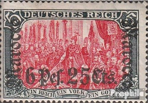 Prophila Collection Dt. Post Marokko 45 geprüft postfrisch ** MNH 1906 Germania-Aufdruck (Briefmarken für Sammler) von Prophila Collection