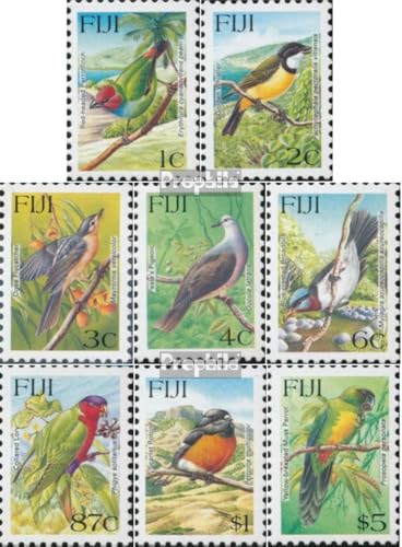Prophila Collection Fidschi-Inseln 745-752 (kompl.Ausg.) postfrisch ** MNH 1995 Vögel (Briefmarken für Sammler) Vögel von Prophila Collection