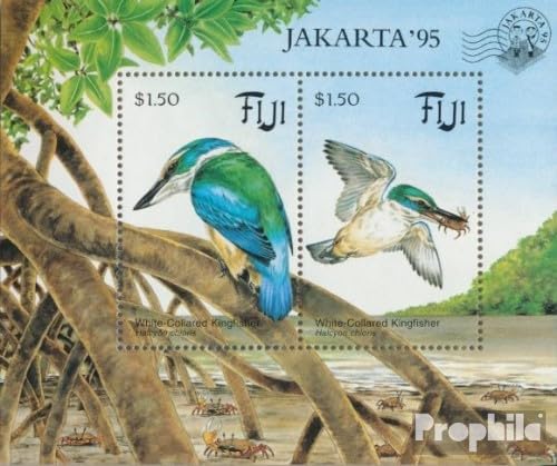 Prophila Collection Fidschi-Inseln Block12I (kompl.Ausg.) postfrisch ** MNH 1994 Fauna (Briefmarken für Sammler) Vögel von Prophila Collection