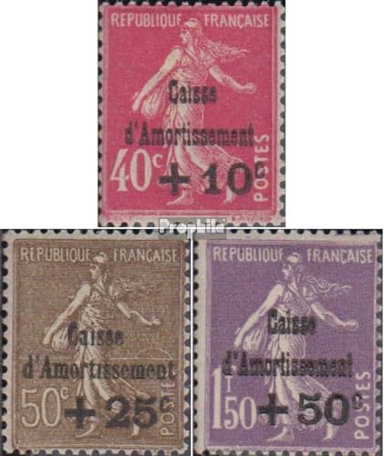 Prophila Collection Frankreich 252-254 (kompl.Ausg.) postfrisch ** MNH 1930 Schuldentilgung (Briefmarken für Sammler) von Prophila Collection