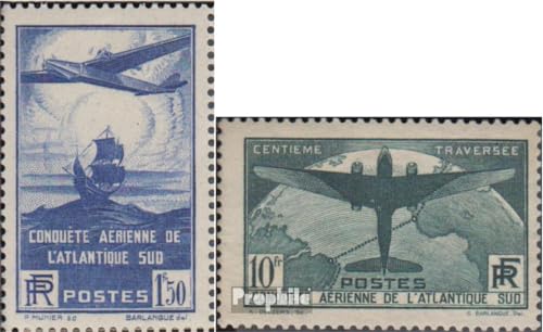 Prophila Collection Frankreich 326-327 (kompl.Ausg.) postfrisch ** MNH 1936 Postflugzeug (Briefmarken für Sammler) Flugzeuge/Ballons/Zeppeline/Luftfahrt von Prophila Collection