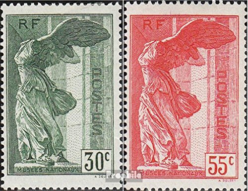 Prophila Collection Frankreich 359-360 (kompl.Ausg.) postfrisch ** MNH 1937 Nationalmuseum (Briefmarken für Sammler) von Prophila Collection