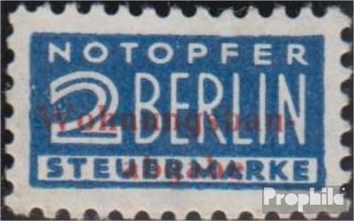 Prophila Collection Franz. Zone-Württemberg Z2b C Z I geprüft Zwangszuschlag Type I, a unter n gestempelt 1949 Wohnungsbauabgabe (Briefmarken für Sammler) von Prophila Collection
