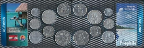 Prophila Collection Französisch Polynesien vorzüglich Kursmünzen vorzüglich ab 1965 50 Centimes bis 50 Francs (Münzen für Sammler - kein Zahlungsmittel) von Prophila Collection