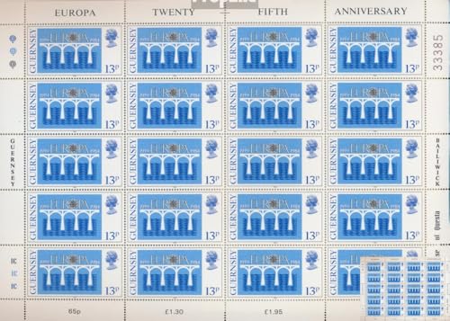 Prophila Collection GB - Guernsey 286Klb-287Klb Kleinbogen (kompl.Ausg.) postfrisch ** MNH 1984 CEPT (Briefmarken für Sammler) von Prophila Collection