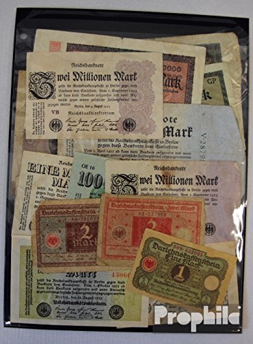Prophila Collection Geldschein Deutsches Reich 15 Verschiedene Banknoten Weimarer Republik (Banknoten für Sammler - kein Zahlungsmittel) von Prophila Collection