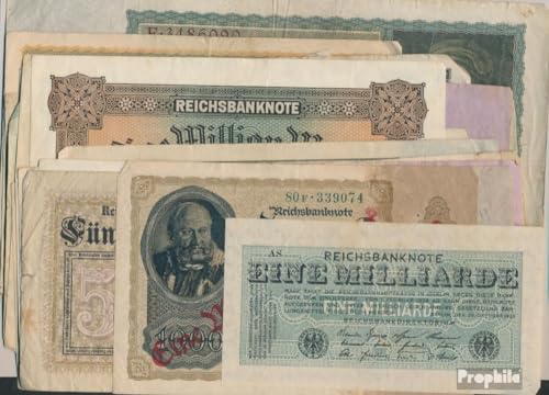Prophila Collection Geldschein Deutsches Reich 40 Verschiedene Banknoten Weimarer Republik (Banknoten für Sammler - kein Zahlungsmittel) von Prophila Collection
