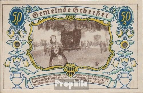 Prophila Collection Geldschein Scheeßel Notgeld: 1174.1 50 Pf Notgeld der Stadt Scheeßel bankfrisch 1921 50 Pfennig Scheeßel (Banknoten für Sammler - kein Zahlungsmittel) von Prophila Collection