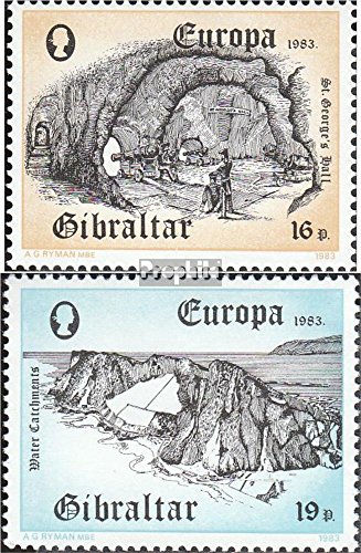 Prophila Collection Gibraltar 463-464 (kompl.Ausg.) 1983 Werke des Geistes (Briefmarken für Sammler) von Prophila Collection