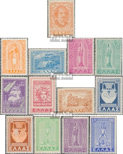 Prophila Collection Griechenland 563-575 (kompl.Ausg.) postfrisch ** MNH 1950 Rückgewinnung der Inseln Dodekanes (Briefmarken für Sammler) Seefahrt/Schiffe von Prophila Collection