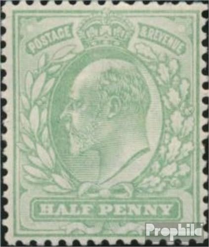 Prophila Collection Großbritannien 103A mit Falz 1902 König Eduard VII (Briefmarken für Sammler) Britisches Königshaus (Diana, Charles, Elisabeth ..) von Prophila Collection