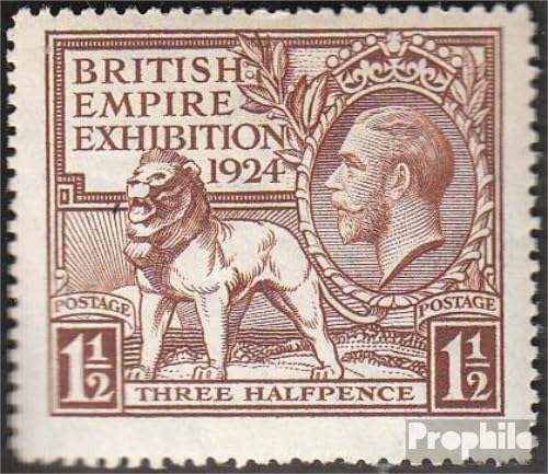 Prophila Collection Großbritannien 167A postfrisch ** MNH 1924 Reichsausstellung (Briefmarken für Sammler) von Prophila Collection