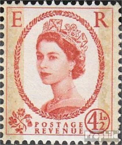 Prophila Collection Großbritannien 325yz Naphthadag- und Phosphoraufdruck postfrisch ** MNH 1958 Elisabeth II (Briefmarken für Sammler) Britisches Königshaus (Diana, Charles, Elisabeth ..) von Prophila Collection