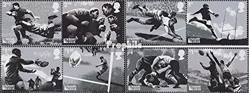 Prophila Collection Großbritannien 3785-3792 Paare (kompl.Ausg.) postfrisch ** MNH 2015 Rugby-WM (Briefmarken für Sammler) Ballspiele ohne Fußball (Basketball/Handball/Baseball …) von Prophila Collection