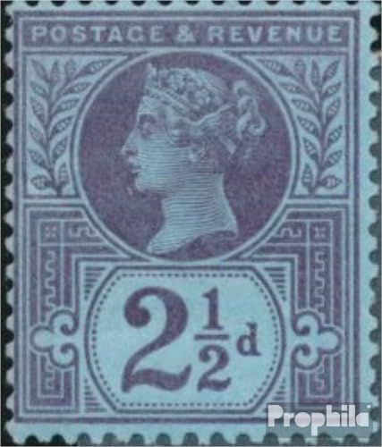Prophila Collection Großbritannien 89 mit Falz 1887 Königin Viktoria (Briefmarken für Sammler) Britisches Königshaus (Diana, Charles, Elisabeth ..) von Prophila Collection