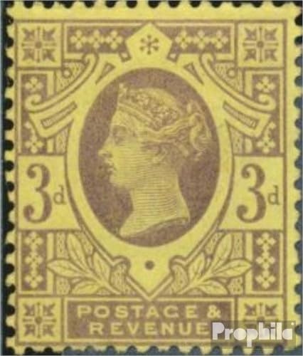 Prophila Collection Großbritannien 90a mit Falz 1887 Königin Viktoria (Briefmarken für Sammler) Britisches Königshaus (Diana, Charles, Elisabeth ..) von Prophila Collection