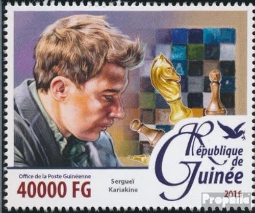 Prophila Collection Guinea 11765 (kompl. Ausgabe) postfrisch ** MNH 2016 Schach (Briefmarken für Sammler) Schach von Prophila Collection