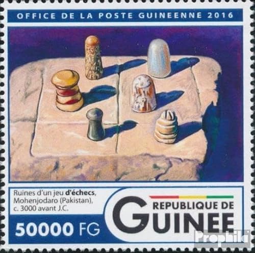 Prophila Collection Guinea 12115 (kompl. Ausgabe) postfrisch ** MNH 2016 Schach (Briefmarken für Sammler) Schach von Prophila Collection