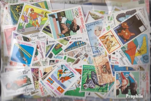Prophila Collection Guinea-Bissau 1.000 Verschiedene Marken (Briefmarken für Sammler) von Prophila Collection